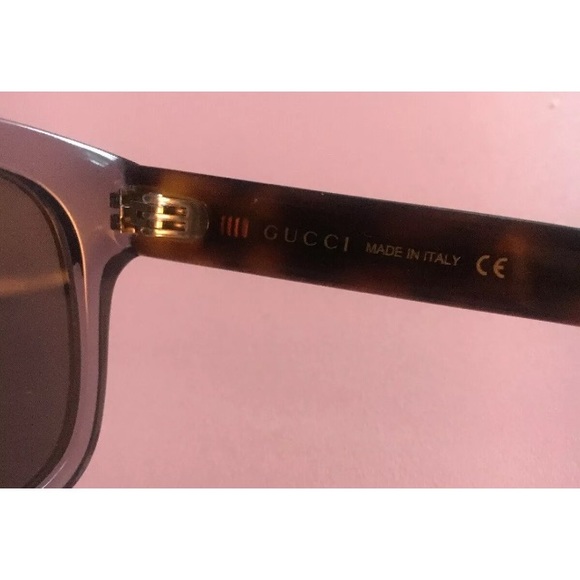 NWT Gucci Grey Rectangular Men's Sunglasses - Picture 4 of 7